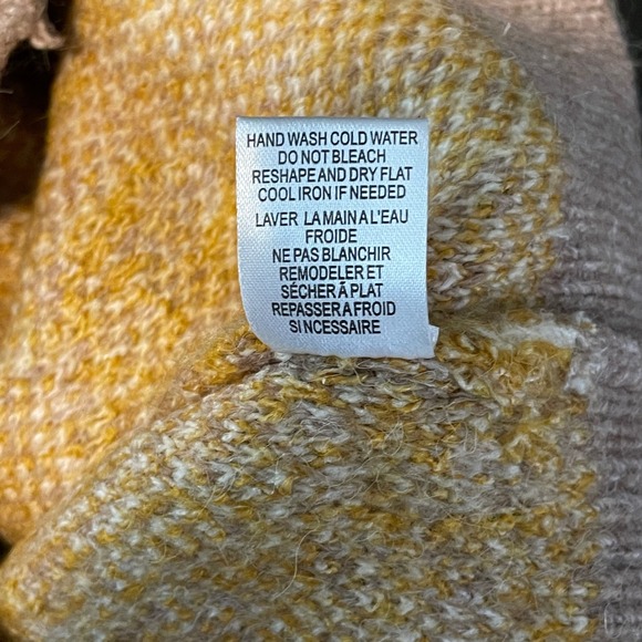 DR2 by Daniel Rainn Floral Button Cardigan XS Women's Sweater Taupe Yellow NWT - Picture 7 of 10